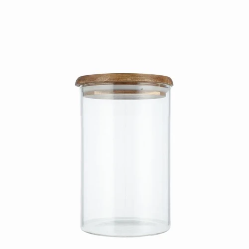 צנצנת זכוכית עם מכסה 1000ML